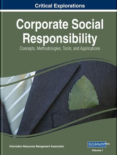 Cover image for Corporate Social Responsibility: Concepts, Methodologies, Tools, and Applications