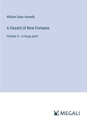 Cover image for A Hazard of New Fortunes