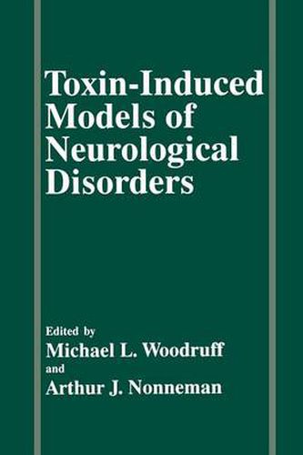 Cover image for Toxin-Induced Models of Neurological Disorders
