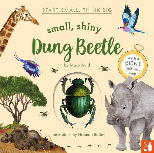 Cover image for Small, Shiny Dung Beetle
