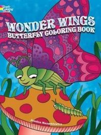 Cover image for Wonder Wings Butterfly Coloring Book