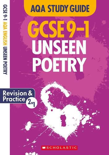 Cover image for Unseen Poetry AQA English Literature