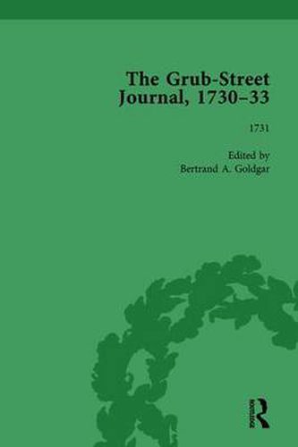 Cover image for The Grub Street Journal, 1730-33 Vol 2