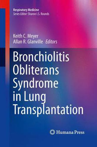 Cover image for Bronchiolitis Obliterans Syndrome in Lung Transplantation