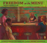 Cover image for Freedom on the Menu: The Greensboro Sit-Ins
