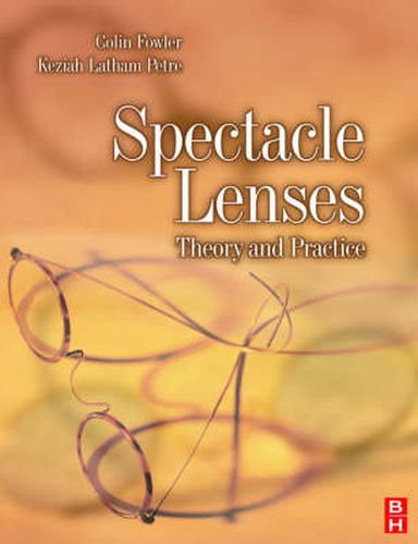 Cover image for Spectacle Lenses: Theory and Practice