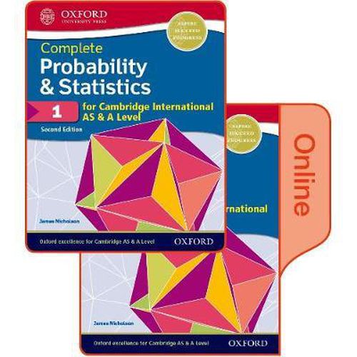 Cover image for Probability & Statistics 1 for Cambridge International AS & A Level: Print & Online Student Book Pack