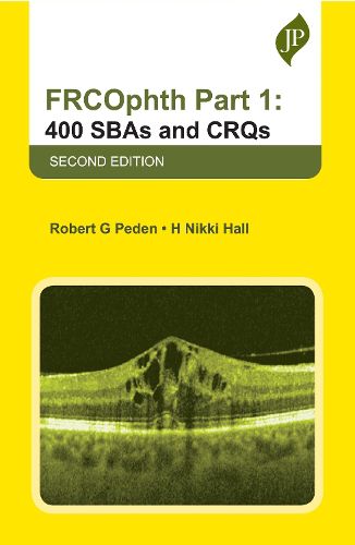 Cover image for FRCOphth Part 1: 400 SBAs and CRQs