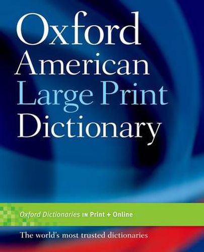 Cover image for Oxford American Large Print Dictionary