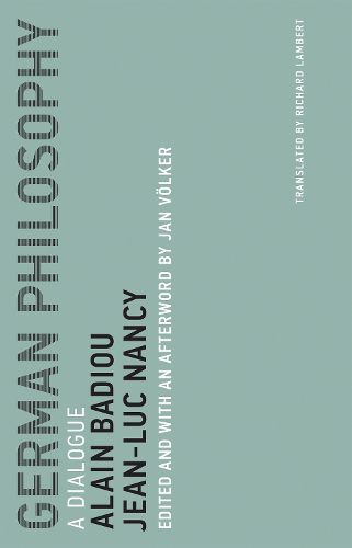 Cover image for German Philosophy: A Dialogue