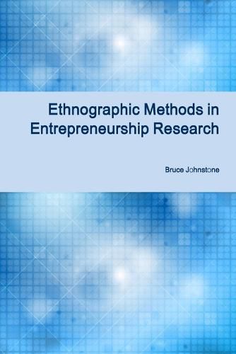 Cover image for Ethnographic Methods in Entrepreneurship Research