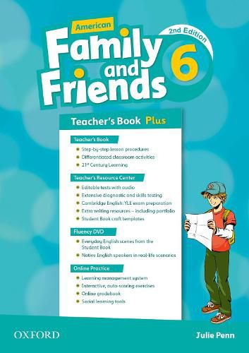 Cover image for American Family and Friends: Level Six: Teacher's Book Plus