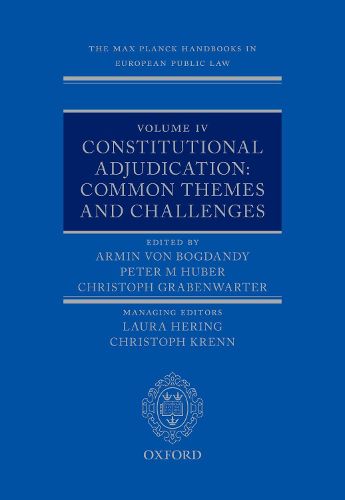 Cover image for The Max Planck Handbooks in European Public Law