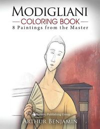 Cover image for Modigliani Coloring Book: 8 Paintings from the Master