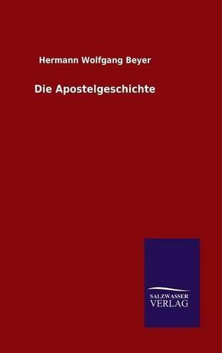 Cover image for Die Apostelgeschichte