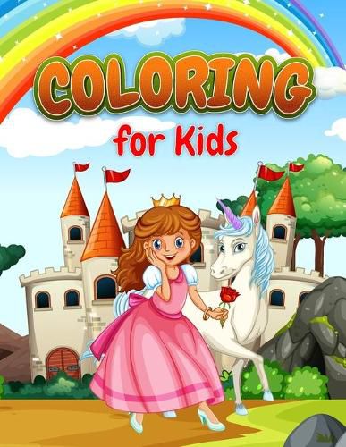 Cover image for Princess Coloring Book