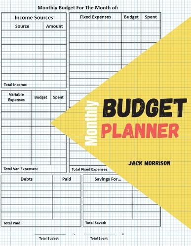 Cover image for Monthly budget planner and organizer