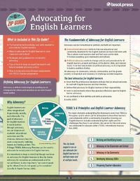 Cover image for TESOL Zip Guide: Advocating for English Learners (pack of 10)