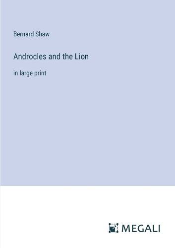 Cover image for Androcles and the Lion