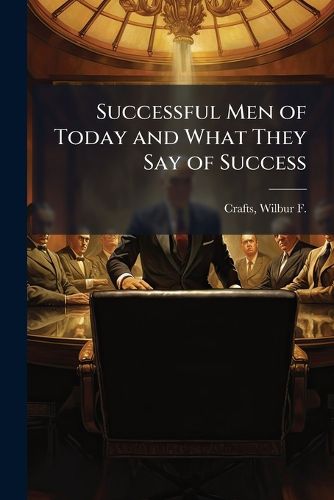 Cover image for Successful Men of Today and What They Say of Success
