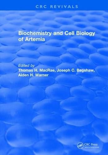 Cover image for Biochemistry and Cell Biology of Artemia