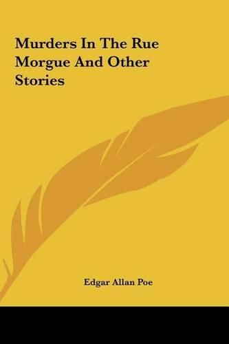 Cover image for Murders in the Rue Morgue and Other Stories