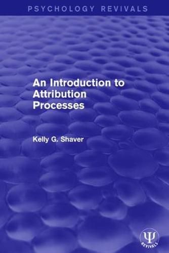 Cover image for An Introduction to Attribution Processes