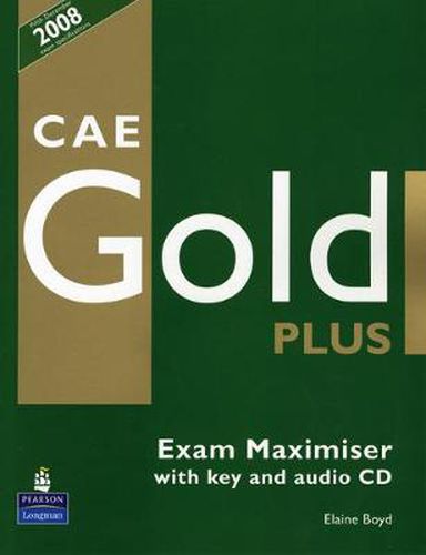 Cover image for CAE Gold PLus Maximiser and CD with key Pack