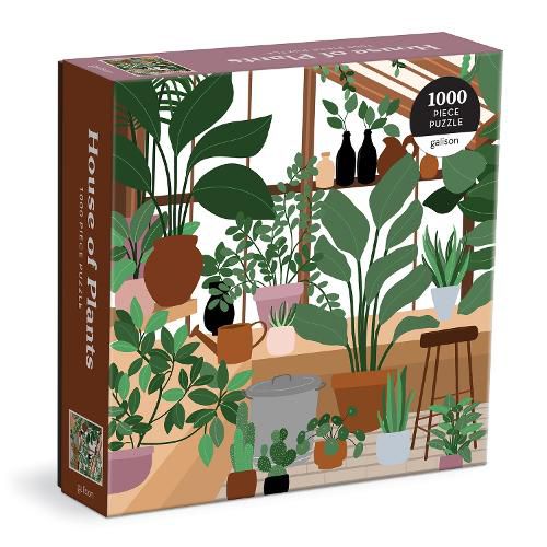 Cover image for House of Plants 1000 Piece Puzzle in Square Box