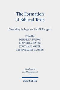 Cover image for The Formation of Biblical Texts