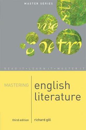 Cover image for Mastering English Literature