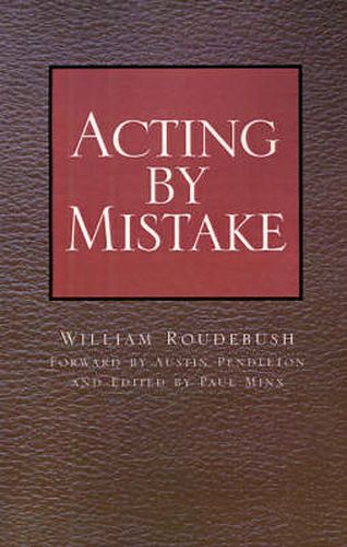 Cover image for Acting by Mistake