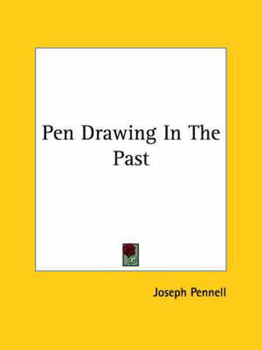 Cover image for Pen Drawing in the Past