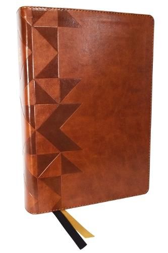 Cover image for NKJV, The Bible Study Bible, Leathersoft, Brown, Comfort Print