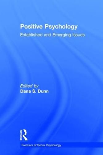 Cover image for Positive Psychology: Established and Emerging Issues