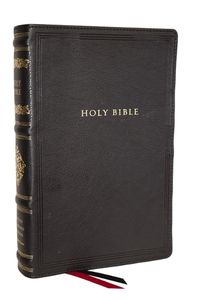 Cover image for RSV Personal Size Bible with Cross References, Black Leathersoft, Thumb Indexed, (Sovereign Collection)