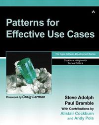 Cover image for Patterns for Effective Use Cases