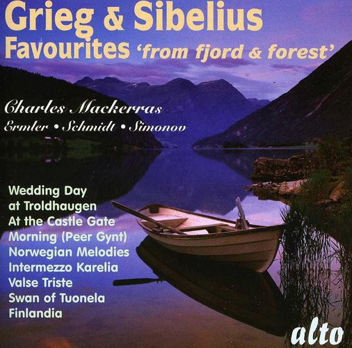 Cover image for Grieg And Sibelius Favourites From Fjord And Forest
