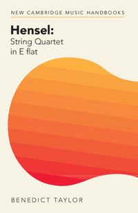 Cover image for Hensel: String Quartet in E flat