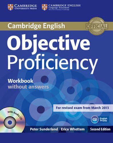 Cover image for Objective Proficiency Workbook without Answers with Audio CD