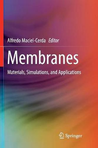 Cover image for Membranes: Materials, Simulations, and Applications