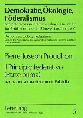 Il Principio Federativo (Parte Prima)