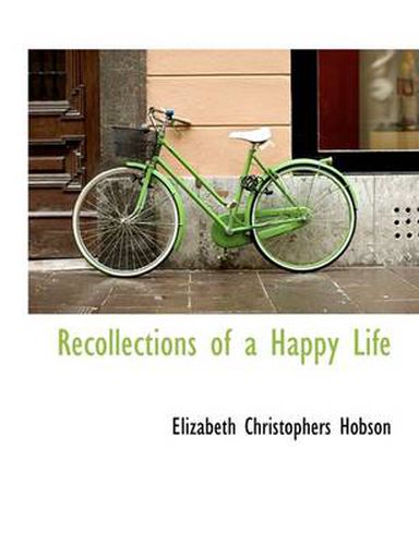 Cover image for Recollections of a Happy Life