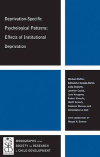 Cover image for Deprivation-Specific Psychological Patterns: Effects of Institutional Deprivation