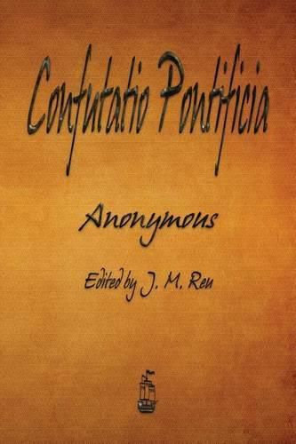 Cover image for Confutatio Pontificia