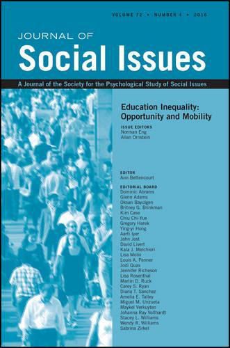 Cover image for Education Inequality: Opportunity and Mobility