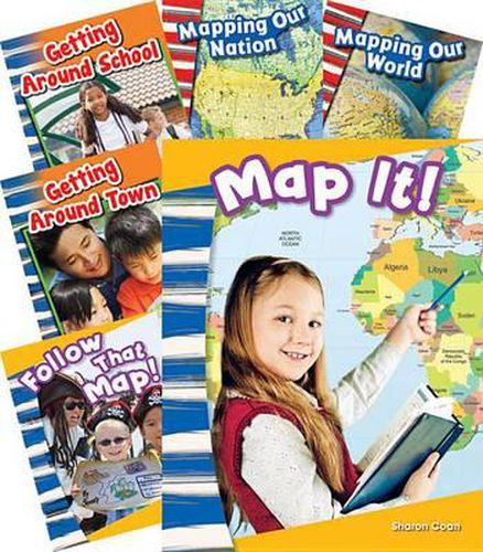 Cover image for Let's Map It! 6-Book Set (Primary Source Readers: Content and Literacy)