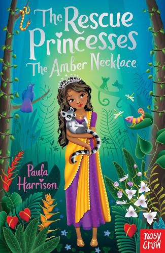 Cover image for The Rescue Princesses: The Amber Necklace