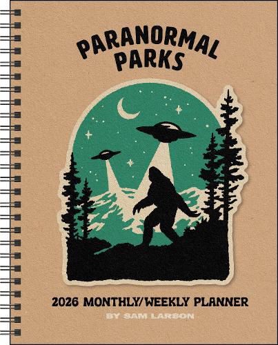 Cover image for Paranormal Parks 12-Month 2026 Monthly/Weekly Planner Calendar