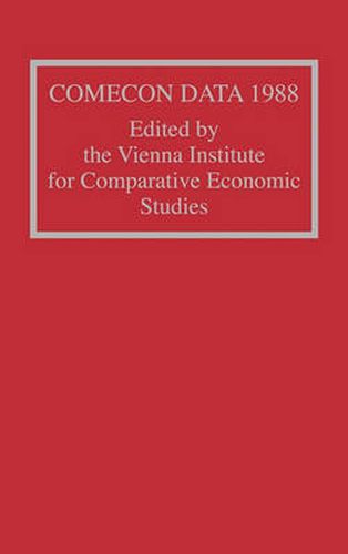 Cover image for Comecon Data 1988